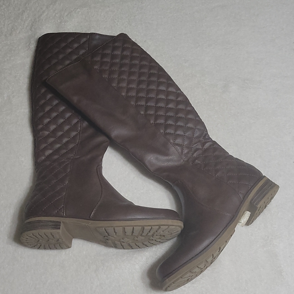 Brown Knee High Boots